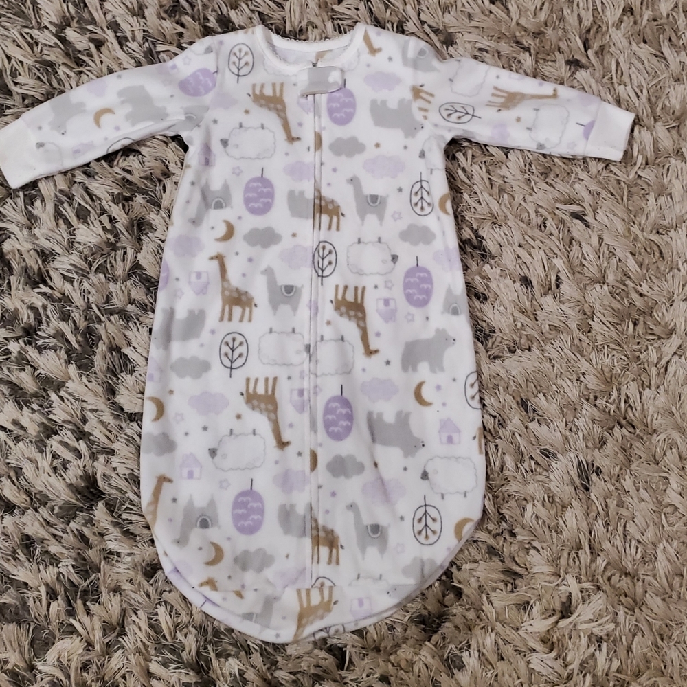 0-9 month Carter's fleece wearable blanket